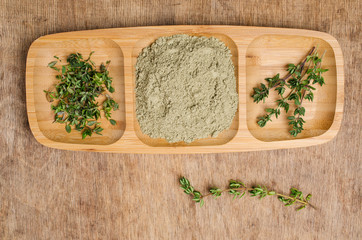 Spice mix of thyme