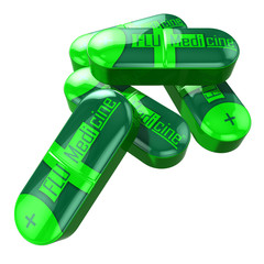 Medicines Collection® – Green pills