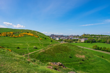 Blick auf Edinburgh