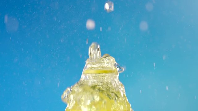 energy drink explosion from bottle