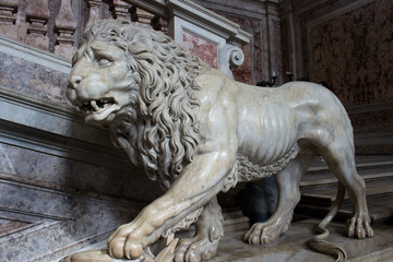 Fototapeta na wymiar Royal Palace of Caserta, the largest Royal Palace in the world