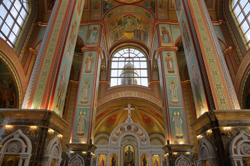Fototapeta na wymiar Cathedral of Christ the Savior, Kaliningrad, Russia