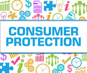Consumer Protection Colorful Business Texture Square 