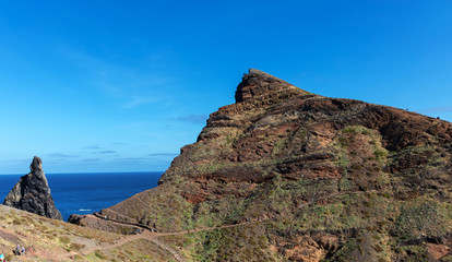 coast of Madeira, cliffs
