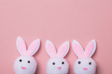 Easter bunny rabbit background