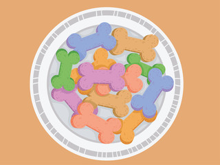 Pet Food Taster Illustration