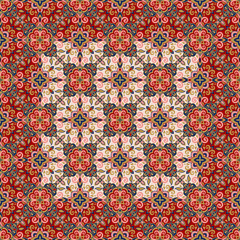 Azulejos Tile Vector Seamless Pattern