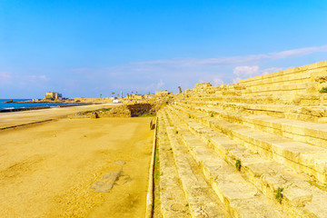 Roman Amphitheater in Caesarea National Park