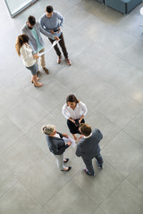 Group of business people collaborating in office
