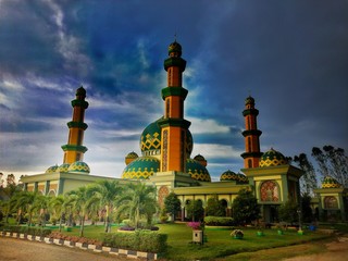 Mosque in Teluk Kuantan Indonesia