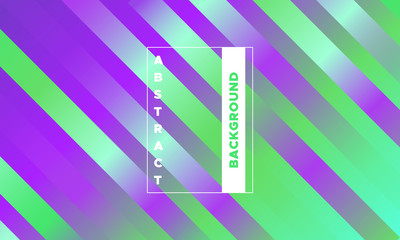 Abstract Geometric Banner with Gradient.