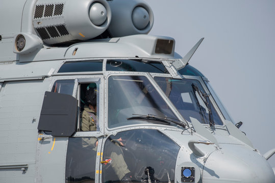 Air helicopter h225m .