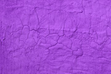 purple old aged damaged stucco texture - nice abstract photo background
