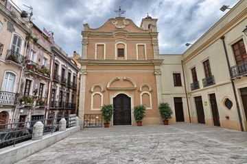 Fototapeta premium Cagliari, Chiesa di Sant'Efisio