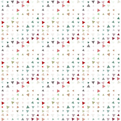 Fototapeta na wymiar Abstract seamless pattern background with multi-colored varied triangles.