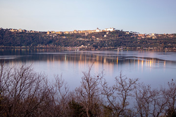 Obraz premium albano lake