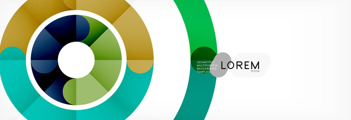 Obraz premium Modern geometrical abstract background