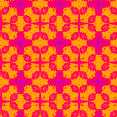 Seamless pattern with colored different spots of paint.