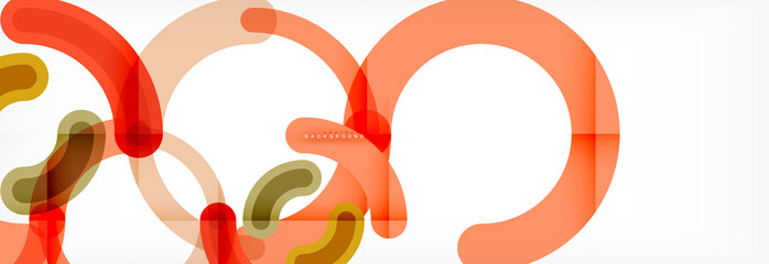 Circular lines design background