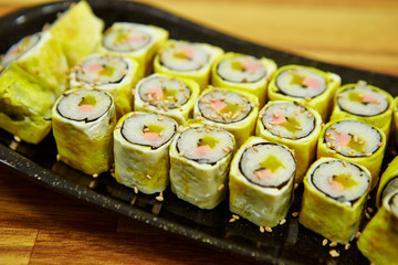 Gimbap, Korean rolled rice