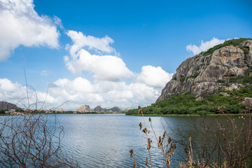 lake in mountains of Quixeramobim