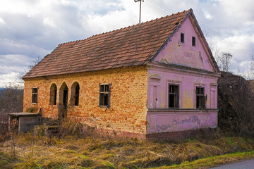 Donje Kusonje, an abandoned village in Virovitica-Podravina County, Slavonia, eastern Croatia