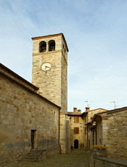 Vigoleno castle campanile