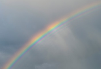 triple rainbow isolated