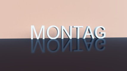 Wochentage - deutsch-englisch