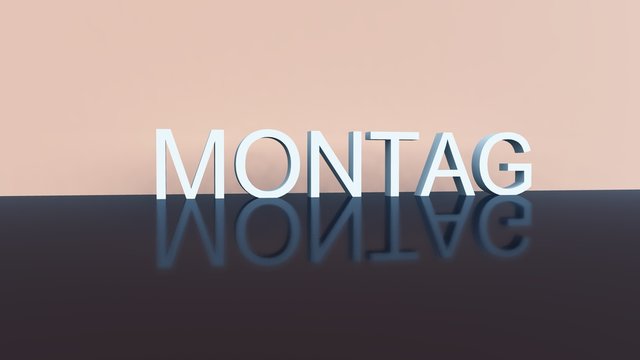 Wochentage - deutsch-englisch