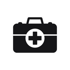 Fototapeta premium Medicine Briefcase icon