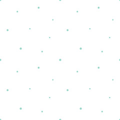 Seamless pattern of hand-drawn green small dots. Summer Scandinavian Polka Dot Vector Image for child, print, background, typography, textile, baby, nursery. Illustration for cards with exotic cactus