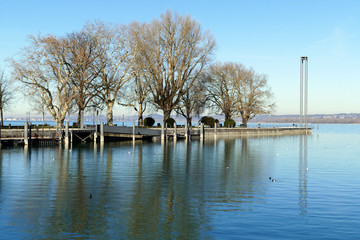 Bregenz Bodensee im Frühling