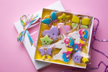 Festive gingerbread cookies