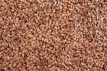 Full screen of flaxseed
