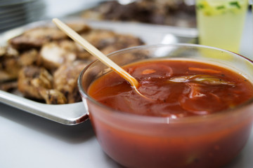 Food sauce for party foods