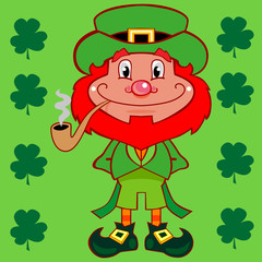 Leprechaun-with-pipe