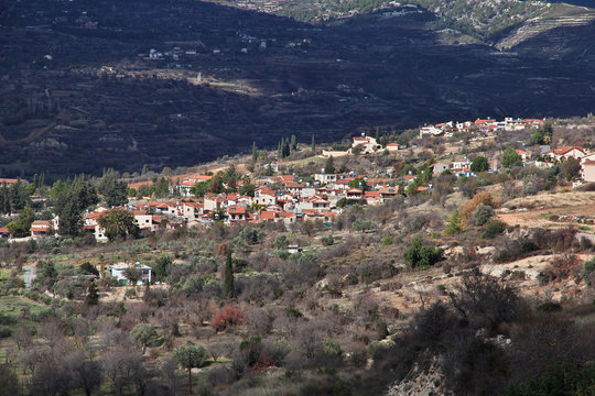 The village Monagri, Cyprus
