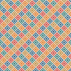 Aztec like style pattern illustration