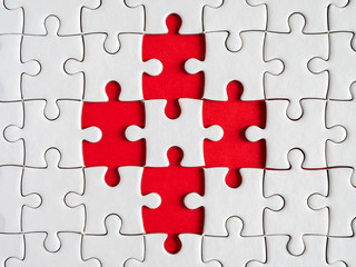 White jigsaw puzzle 18