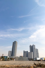 Obraz premium 横浜の再開発エリア