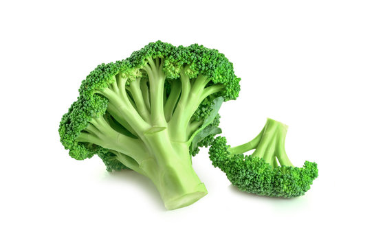 Broccoli On White Background