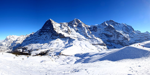 Skifahren Eiger   