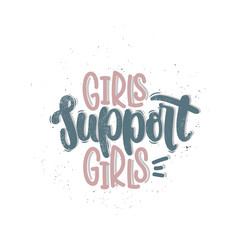 Fototapeta premium girls support girls