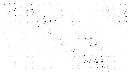 Halftone gradient pattern. Abstract halftone dots background. Monochrome dots pattern. Grunge crumpled texture. Pop Art, Comic small dots. Design for presentation, business cards, report, flyer, cover