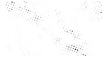 Halftone gradient pattern. Abstract halftone dots background. Monochrome dots pattern. Grunge crumpled texture. Pop Art, Comic small dots. Design for presentation, business cards, report, flyer, cover