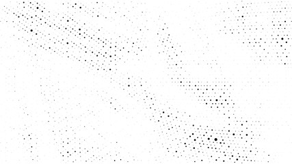 Halftone gradient pattern. Abstract halftone dots background. Monochrome dots pattern. Grunge radial texture. Pop Art, Comic small dots. Design for presentation, business cards, report, flyer, cover