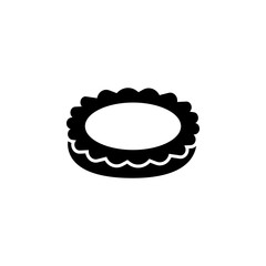 egg tart, bakery, dessert icon. Element of bakery and desert isolated icon. Premium quality graphic design icon. Signs and symbols collection icon for websites, web design