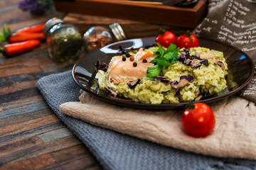 Fillet of Salmon Mashed Broccoli