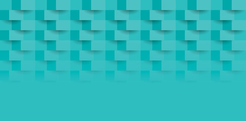 Blue green abstract background vector with blank space for text.